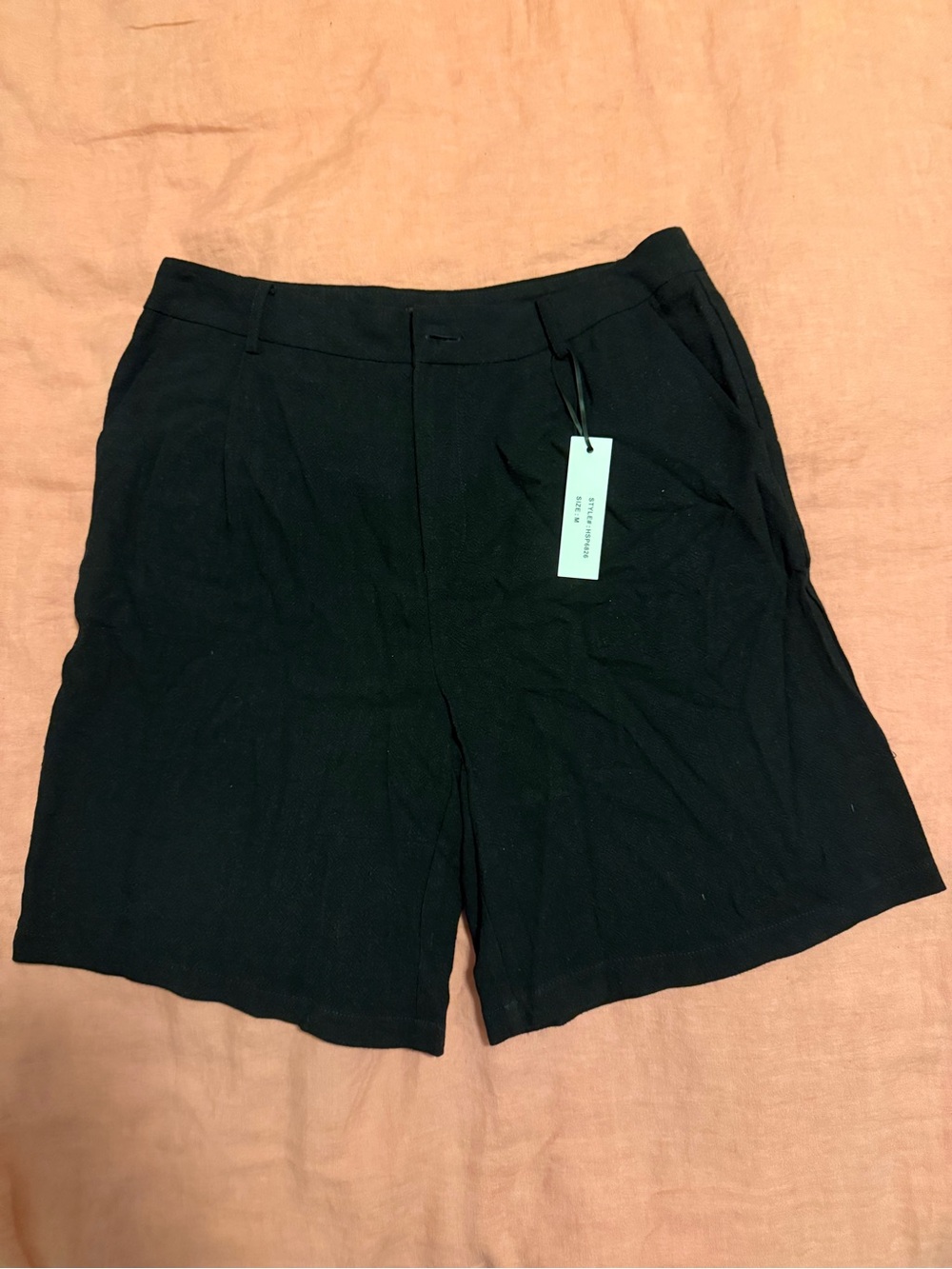 High Waist Black Light Weight Women’s Shorts